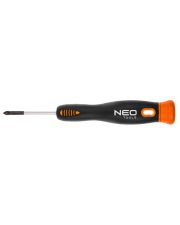 Прецизионная крестовая отвертка Neo Tools 04-088 PZ0x40мм CrMo