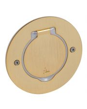 Напольный круглый розеточный люк Legrand 89711 (бронза)