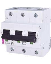 Автоматический выключатель ETI 002125731 ETIMAT 10 3p B 80А (20kA)
