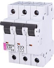 Автоматический выключатель ETI 002155718 ETIMAT 10 3p D 25А (10 kA)