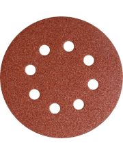 Шлифовальный круг липучка KLINGSPOR O125мм P40 с отверстиями PS18EK