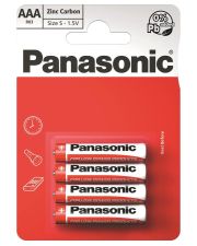 Батарейка Panasonic Red Zink R03 BLI 4 Zink-Carbon R03REL/4BP (4 шт)