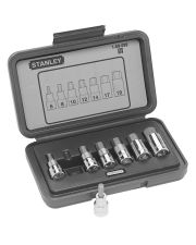 Набор торцевых головок 1/2" с шестигранными битами Stanley 7 шт