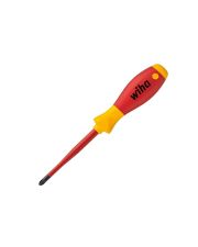 Диэлектрическая отвертка Wiha W35395 Soft Finish electric slimFix PZ1х80