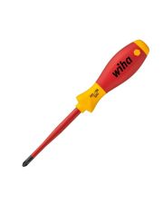 Диэлектрическая отвертка Wiha W35396 Soft Finish electric slimFix PZ2х100