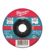 Шлифовальный диск по металлу MILWAUKEE 4932490040 SG 27/230х6 (1шт)