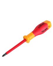 Диэлектрическая отвертка Tolsen V30602 PZ 2х100мм