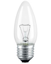 Прозора свічкоподібна лампа розжарювання OSRAM 10032167 CLAS B 40W E27 CL