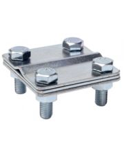 Соединитель «прут/полоса» с раздельной пластиной DKC NG3102ZC Ø8-10мм из оцинкованной стали