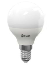 Світлодіодна LED лампа ELCOR 534302 Е14 G45 5Вт 4200K