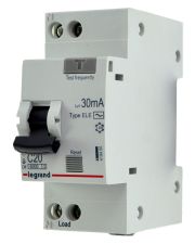 Диференціальний автомат Legrand (419400) RX³ 1P+NC 20A 30мA AC
