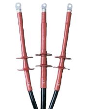 Кінцеві муфти RAYCHEM POLT-12D/3XO-H4-L12A для екранованих кабелів із пластмасовою ізоляцією на напругу 10кВ