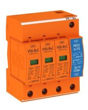 Обмежувач перенапруг OBO Bettermann (5093654) Тип I+II V50-B+C 3+NPE