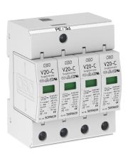 Обмежувач перенапруг OBO Bettermann (5094627) Тип II V20-C 4-280