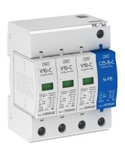 Ограничитель перенапряжений OBO Bettermann (5094920) Тип II V10-C 3+NPE