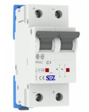 Двополюсний автомат SEZ 62 C 1A 2P (PR62C1A)
