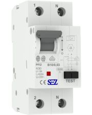 Диф автомат SEZ PFI2 B 10A/0,03A (PFI2В_10A/0,03A)