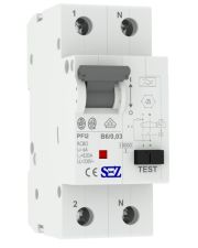 Диф автомат SEZ PFI2 B 6A/0,03A (PFI2B_6A/0,03A)