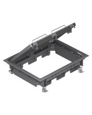 Розетковий люк OBO Bettermann (7405260) GES6DB на 9 постів 45x45 та 199х252мм (додатково 3х UT3)