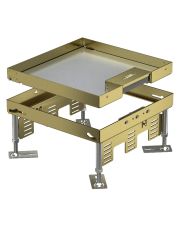 Кассетная рамка напольного лючка OBO Bettermann (7409212) RKSN2 9 на 12 постов 45x45 243х243мм с штангами h=105-150мм