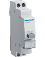 Кнопочный выключатель Hager SVN342 230В/16А 2НЗ