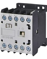 Мініатюрний контактор ETI 004641082 CEC 12.01-48V-50/60Hz (12A; 5.5kW; AC3)