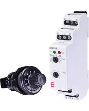 Багатофункціональне реле часу ETI 002470085 CRM-91HE UNI 12-240V AC/DC (1x16A AC1)