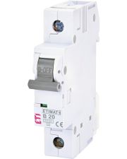Автоматический выключатель ETI 002111517 ETIMAT 6 1p B 20А (6 kA)
