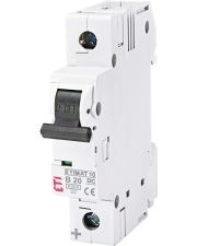 Автоматический выключатель ETI 002127717 ETIMAT 10 DC 1p В 20A (6kA)