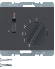 Регулятор температури Berker 20317106 K1 24В (антрацит)