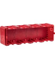 Четырехместный подрозетник Berker 18720040 для кирпичных/бетонных стен для рамок R8