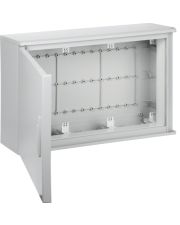 Шафа з поліестеру Hager FL33S Univers IP65/II 550X850X300мм (сірий)