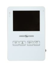 Сенсорний відеодомофон Green Vision GV-051-J-VD4SD white