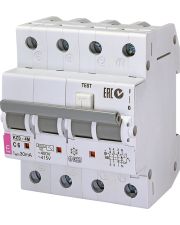 Автомат дифференциальный ETI KZS-4M C 6/0,03 6kA