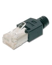 Конектор під круглий кабель RJ-45 cat.6A STP Digitus A-MO6A8/8HRS з ковпачком