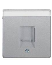 Накладка для суппортов модуля RJ12/RJ45 Berker Q.x 11706084 (алюминий)