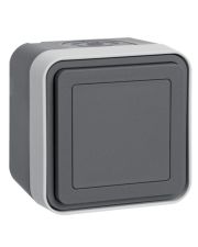 Заглушка Berker W.1 42903515 внешней установки (серый)