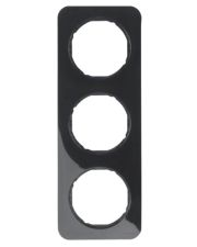 Рамка 3-местная, черная Berker R.1