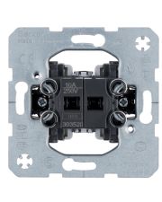 Выключатель для жалюзи двухклавишный (механизм) 10АХ/250В Berker