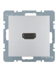 Розетка HDMI, алюминий Berker B.3/B.7