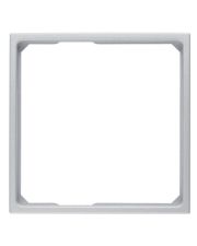 Рамка-переходник для центральной панели 50x50 мм, алюминий Berker B.3/B.7