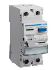 ПЗВ Hager CGA240D, 2х40 А 500 мА, А, 2м