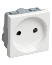 Розетка IEK CKK-40D-RSB2-K01-K Праймер РКС-20-20-П-К 2к (на 2 модулі) без заземлення