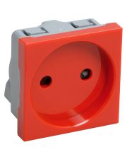 Розетка IEK CKK-40D-RSK2-K04-K Праймер РКС-20-22-П-К 2к (на 2 модулі) без заземлення