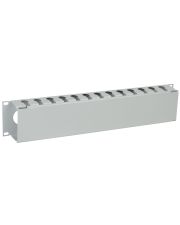 Кабельный органайзер ITK CO35-2MCM с крышкой 19" 2U (серый)