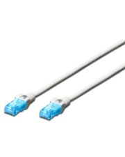 Белый патч-корд cat.5e UTP (1м) AWG 26/7 CCA PVC Digitus DK-1512-010/WH