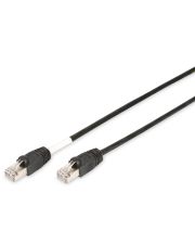 Открытый патч-корд cat.6 S-FTP (10м) AWG 27/7 FRPE Digitus DK-1644-100/BL-OD