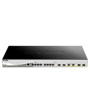 Комутатор D-Link DXS-1210-12TC 8x10GBaseT 2xSFP+ 2x10GBaseT/SFP+ L3