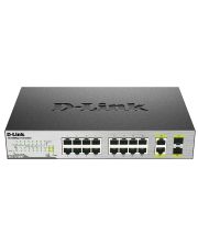 Коммутатор D-Link DES-1018MP 16xFE PoE 2xSFP/1GE/Combo 246W