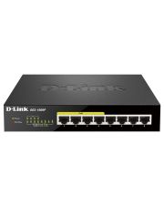 Комутатор D-Link DGS-1008P 8xGE (4xGE PoE 4xGE) 68W